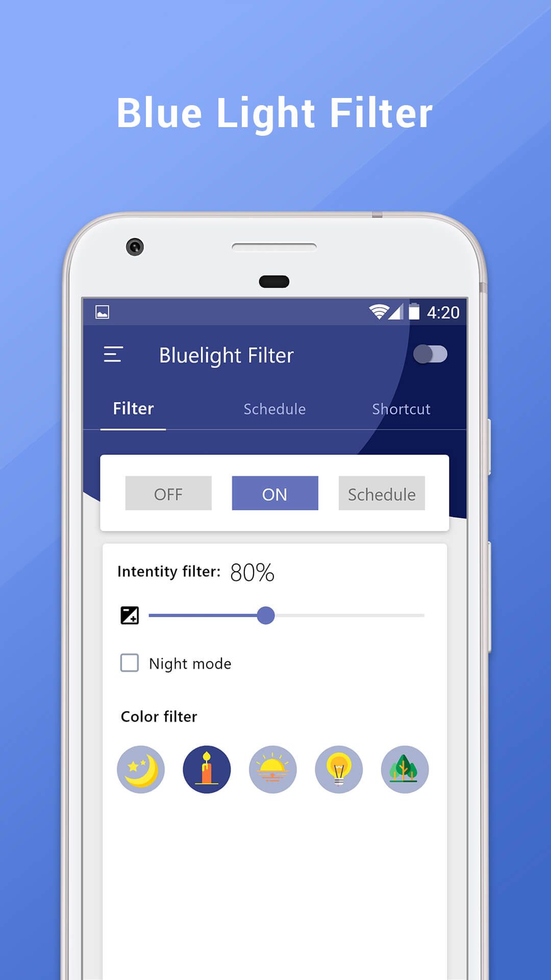 Blue light filter app macbook pro